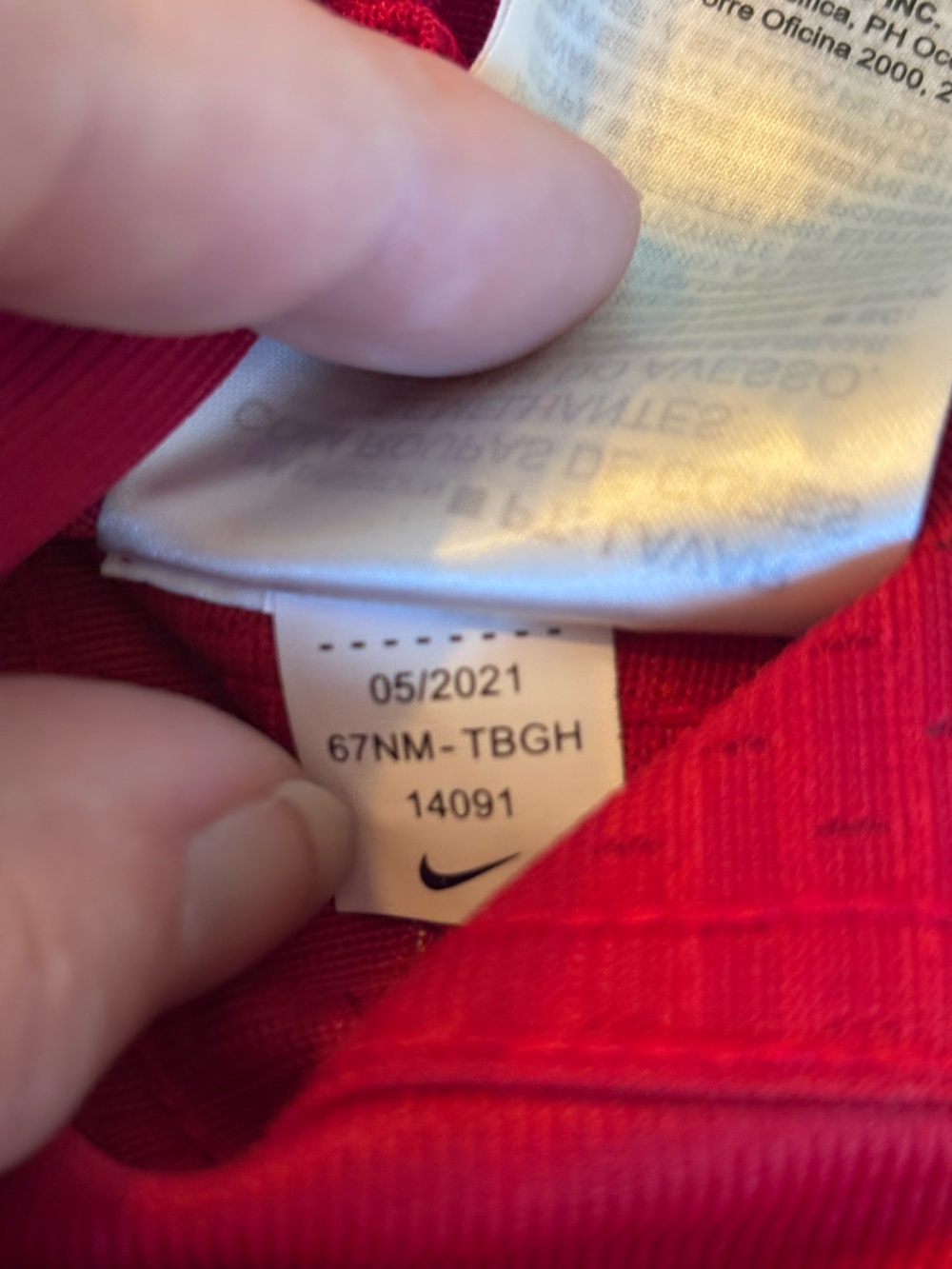 NFL Red Nike 3XL Player Patch Football Jersey - Picture 5 of 16